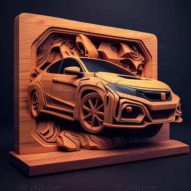 3D model Honda Civic Type R (STL)